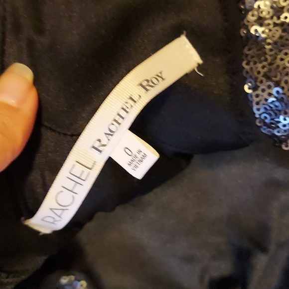 Rachel Roy Sequin Ombre Dress Size 0 NEW - Picture 12 of 14